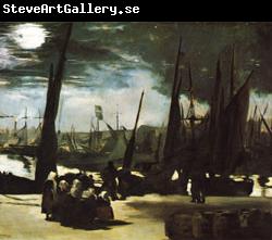 Edouard Manet Moonlight over the Port of Boulogne